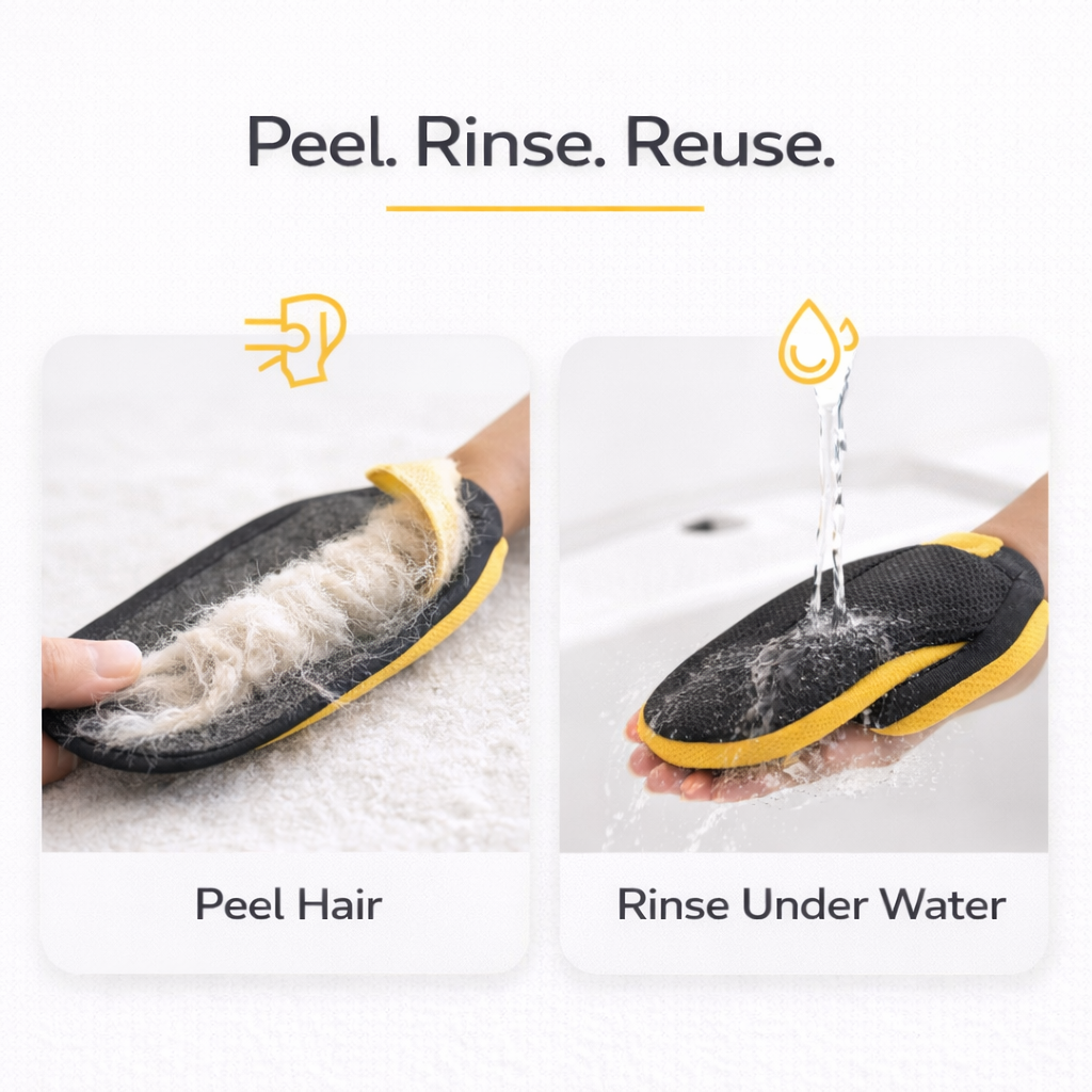 Pet Hair Removal Gloves
